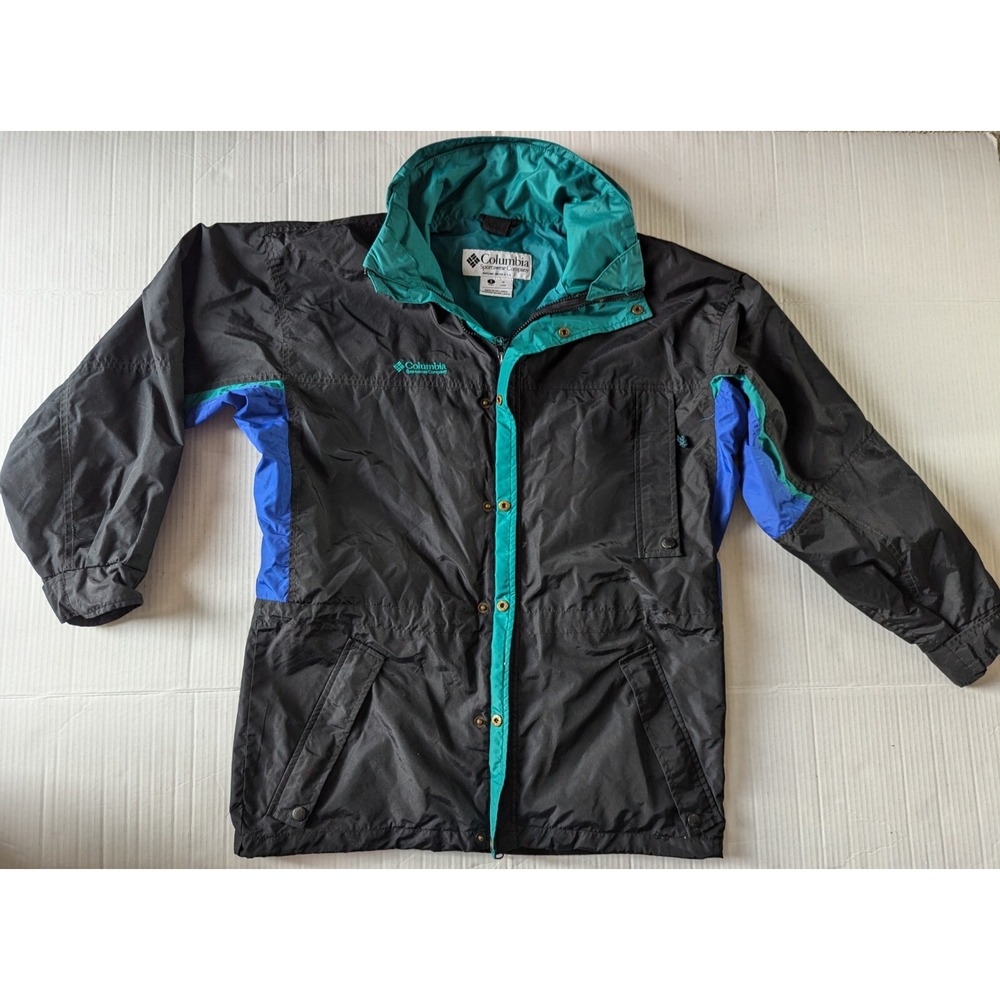 Vtg Columbia Longs Peak Jacket Men's S Nylon Light Coat